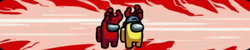 Among Us Red Kill Yellow By Twisting Head GIF