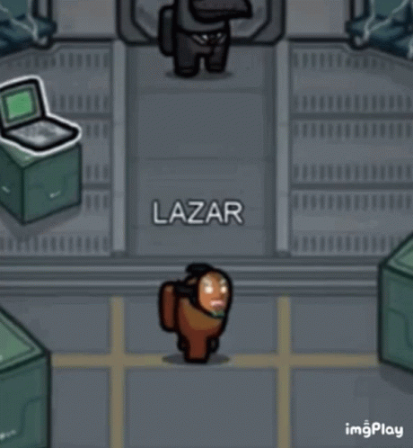 Among Us Screenshot With Couragejd And Lazar GIF