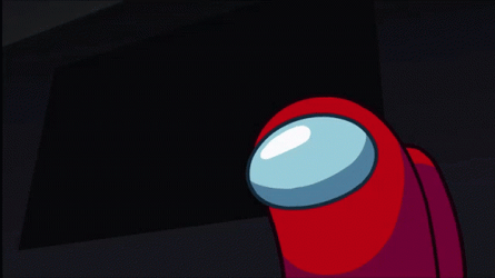 Among Us With Pizza Cheese Meme GIF