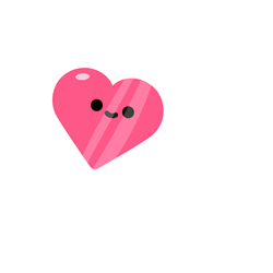 Amor Shiny Hearts Emoticon