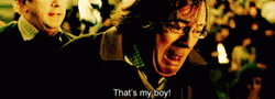 Amos Diggory Screaming That's My Boy GIF