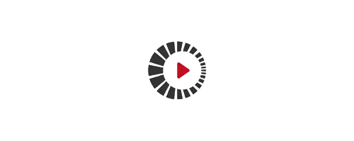 Amps TV Logo Red Arrow Pointing Right Sticker