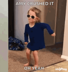 Amy Crushed It Oh Yeah  GIF