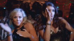 Amy Poehler And Maura Ellis In The Club GIF