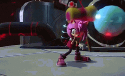 Amy Rose Hammers Strongly GIF