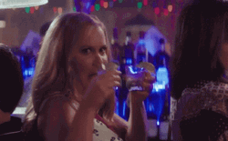 Amy Schumer Glass Toast Happy Birthday Drinks  GIF