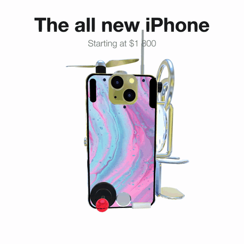 An Ad For The All New Iphone Starting At $1 800 GIF