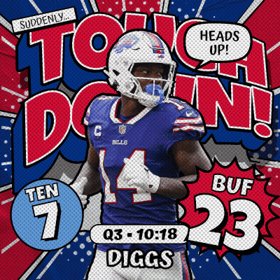 An Advertisement For A Football Player With The Number 23 On It GIF