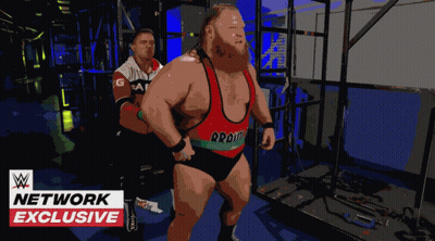 An Advertisement For A Network Exclusive Shows A Man Lifting Weights GIF
