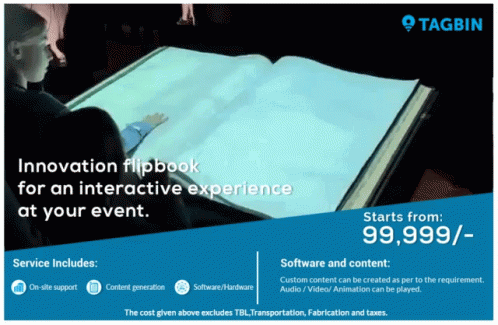 An Advertisement For A Product Called Innovation Flipbook GIF