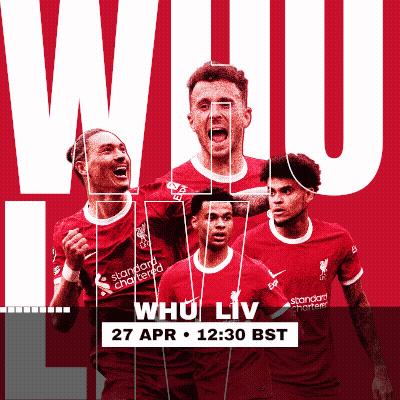 An Advertisement For A Soccer Game On April 27 GIF