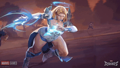 An Advertisement For A Video Game Called Rivals By Marvel GIF