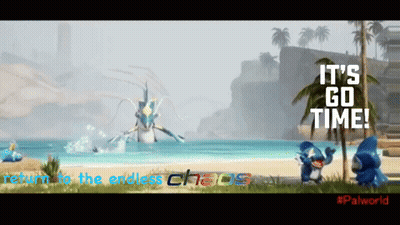 An Advertisement For A Video Game Says It 'S Go Time GIF