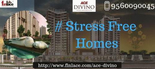 An Advertisement For Ace Divino Shows A Statue Of A Buddha Laying In A Hammock GIF