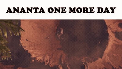 An Advertisement For Ananta One More Day Has A Picture Of A Canyon GIF