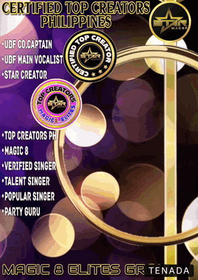 An Advertisement For Certified Top Creators In The Philippines GIF
