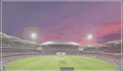 An Advertisement For Cricket Scoreboard Australia With A Picture Of A Cricket Field GIF