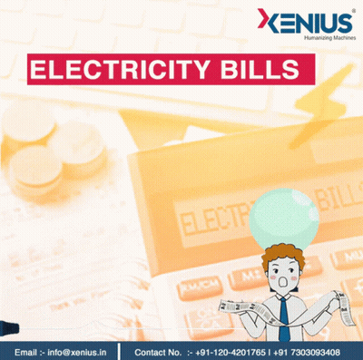 An Advertisement For Electricity Bills Giving You Shocks Switch To Prepaid Meter GIF