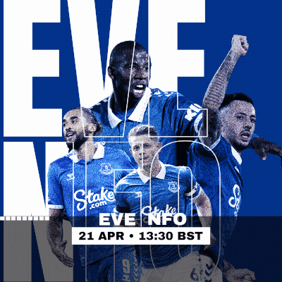 An Advertisement For Eve Info Shows A Group Of Soccer Players On A Blue Background GIF