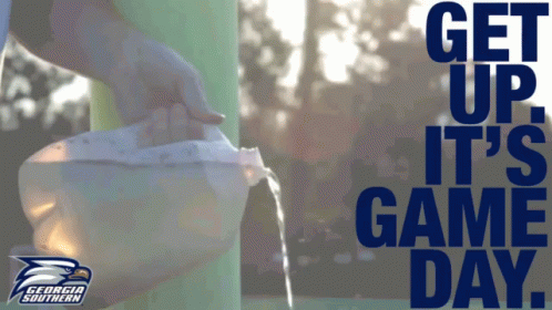 An Advertisement For Georgia Southern Is Shown GIF