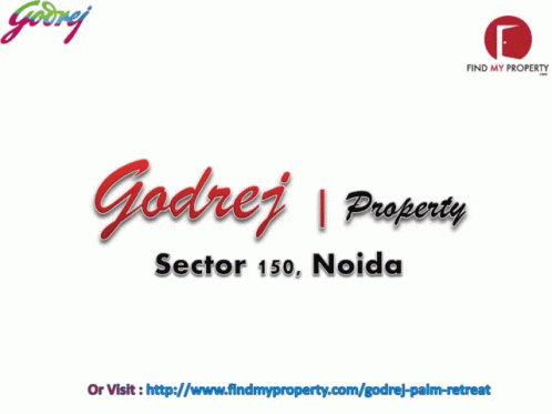 An Advertisement For Godrej Palm Retreat In Sector 150 GIF