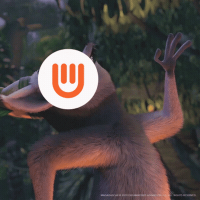 An Advertisement For Madagascar Shows A Lemur With The Words Move It Below It GIF