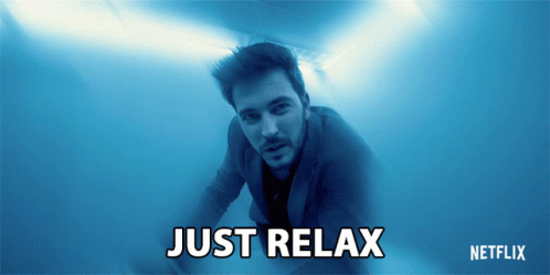 An Advertisement For Netflix Shows A Man In A Suit GIF