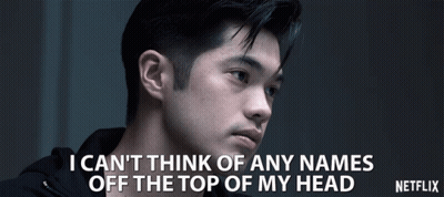An Advertisement For Netflix Shows A Man With A Serious Look On His Face GIF