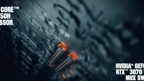 An Advertisement For Nvidia Rtx 3070 Mx Sw GIF