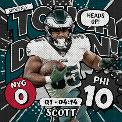 An Advertisement For Phil Scott Says That He Heads Up GIF