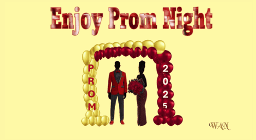 An Advertisement For Prom Night In 2025 GIF