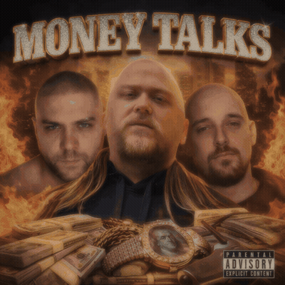 An Album Cover For Money Talks With A Parental Advisory On It GIF