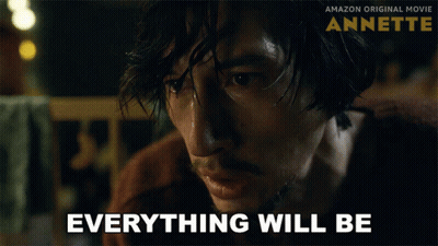 An Amazon Original Movie Poster For Annette GIF