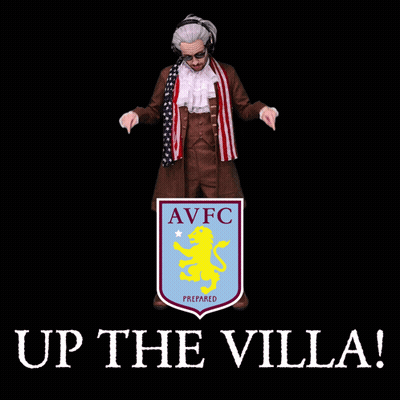 An Avfc Logo With A Yellow Lion And A White Star GIF