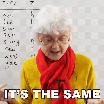 An Elderly Woman Wearing Glasses And A Red Scarf Is Standing In Front Of A White Board That Says Zero GIF