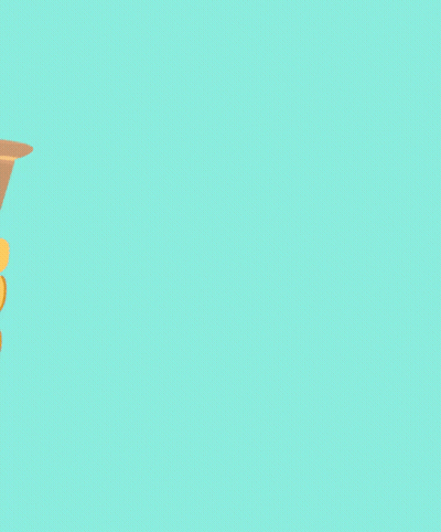 An Ice Cream Cone That Says Happy Ice Cream Day On It GIF