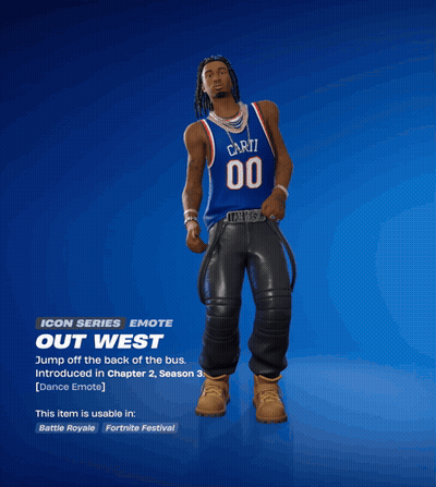 An Icon Series Emote For Out West Is Shown GIF