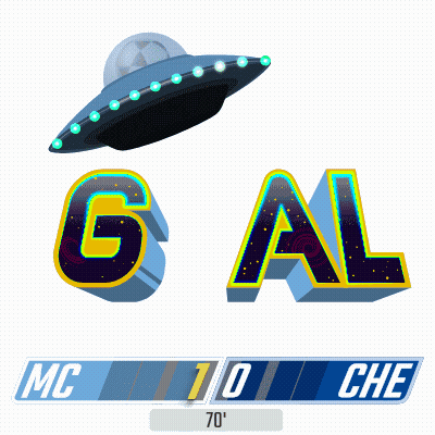 An Illustration Of A Flying Saucer With The Words Mc 110 Che Below It GIF