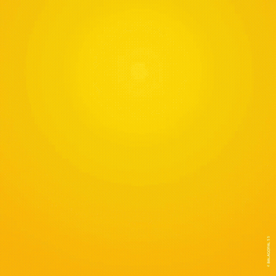 An Illustration Of A Man With A Mustache And A Straw Hat Says Happy On A Yellow Background GIF