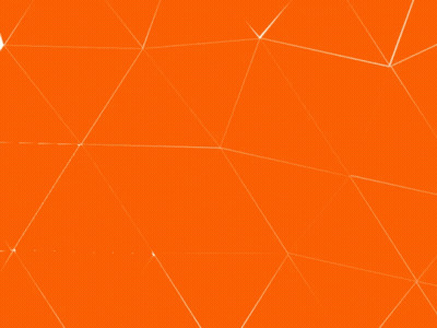 An Orange Background With A Yellow Arrow Pointing Right GIF
