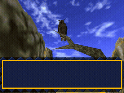 An Owl Is Sitting On A Tree Branch In Front Of A Blue Sky GIF