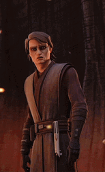 Anakin Skywalker 3D Fight GIF