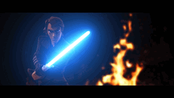 Anakin Skywalker Lightsaber Animation GIF