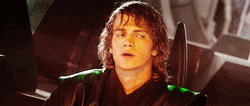 Anakin Skywalker Looking Sideways GIF
