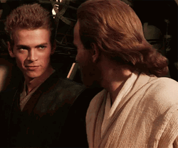 Anakin Skywalker Sly Look GIF