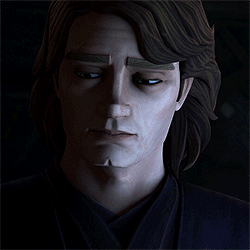 Anakin Skywalker Talking 3D GIF