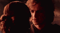Anakin Skywalker Talking To A Woman GIF