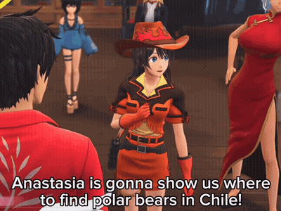 Anastasia Finding Polar Bears In Chile GIF