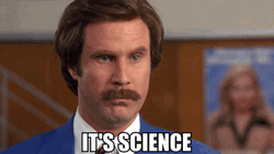 Anchorman Will Ferrell As Ron Burgundy It's Science  GIF
