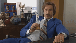 Anchorman Will Ferrell Well That Escalated Quickly GIF